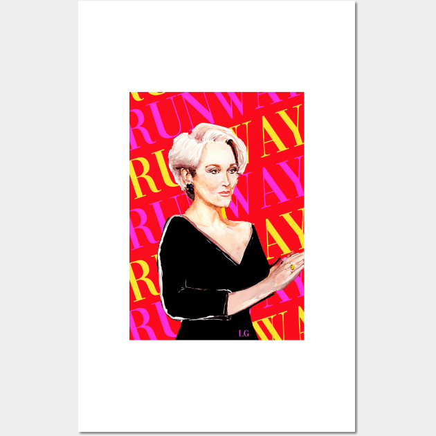 Miranda priestly Wall Art by LauraGomez